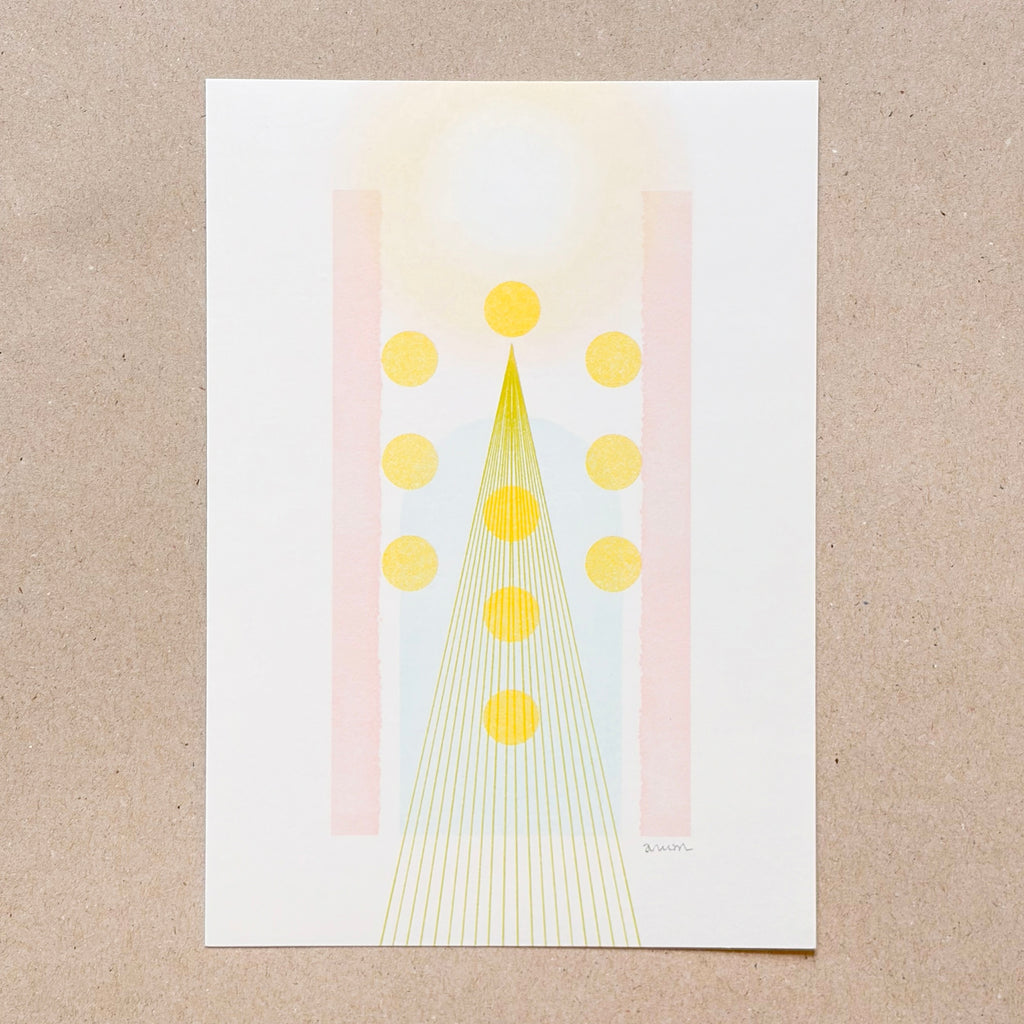 Ten of Pentacles Tarot Art Giclée Print