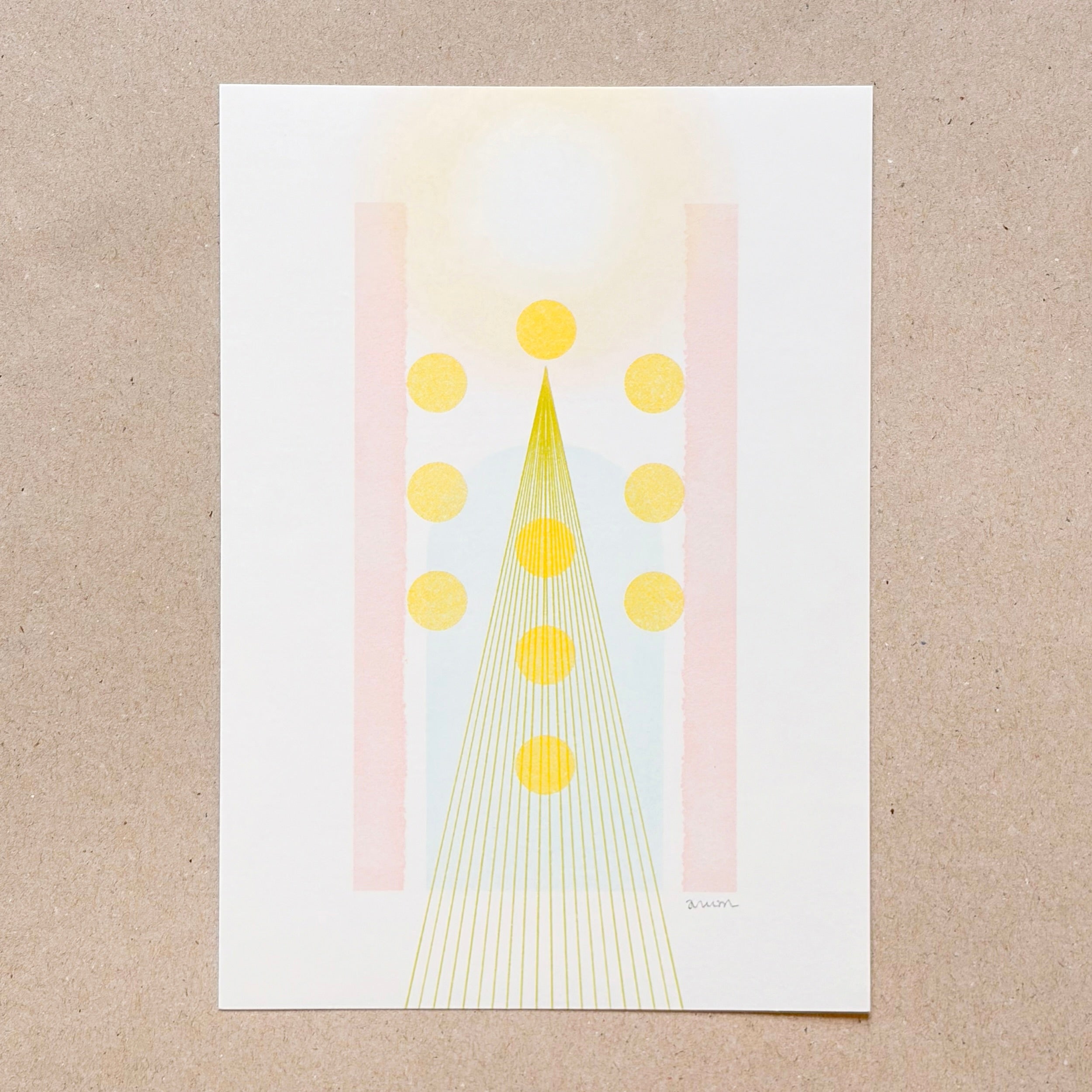Ten of Pentacles Tarot Art Giclée Print