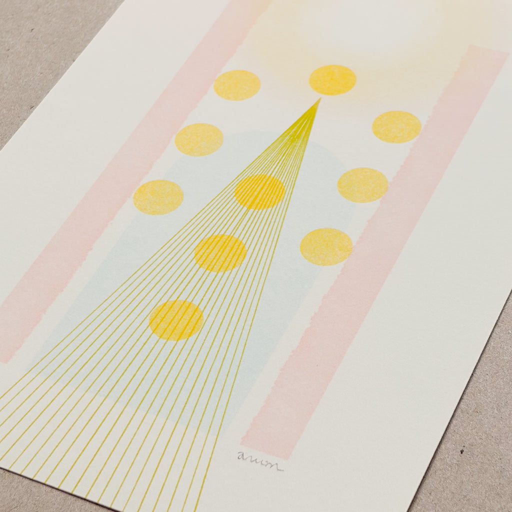 Ten of Pentacles Tarot Art Giclée Print