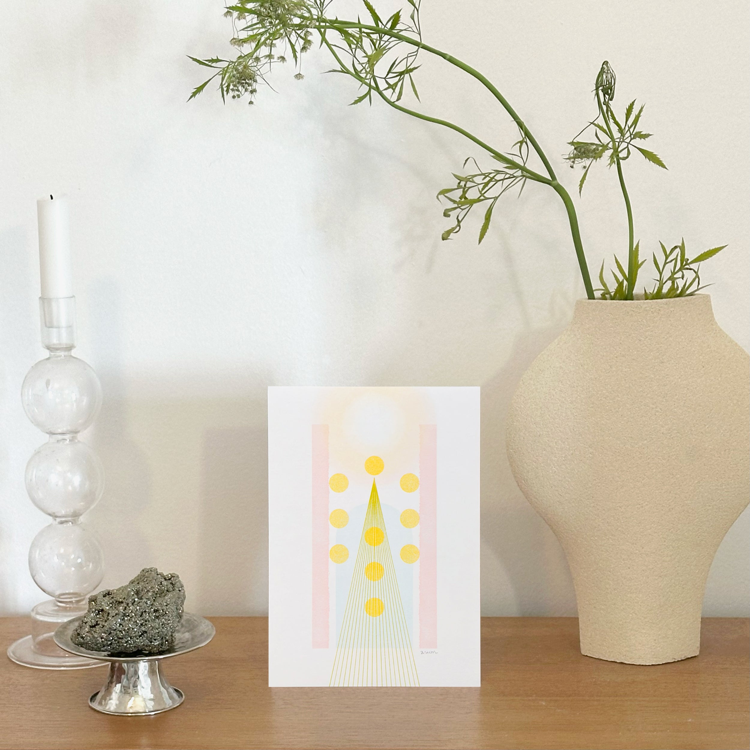 Ten of Pentacles Tarot Art Giclée Print