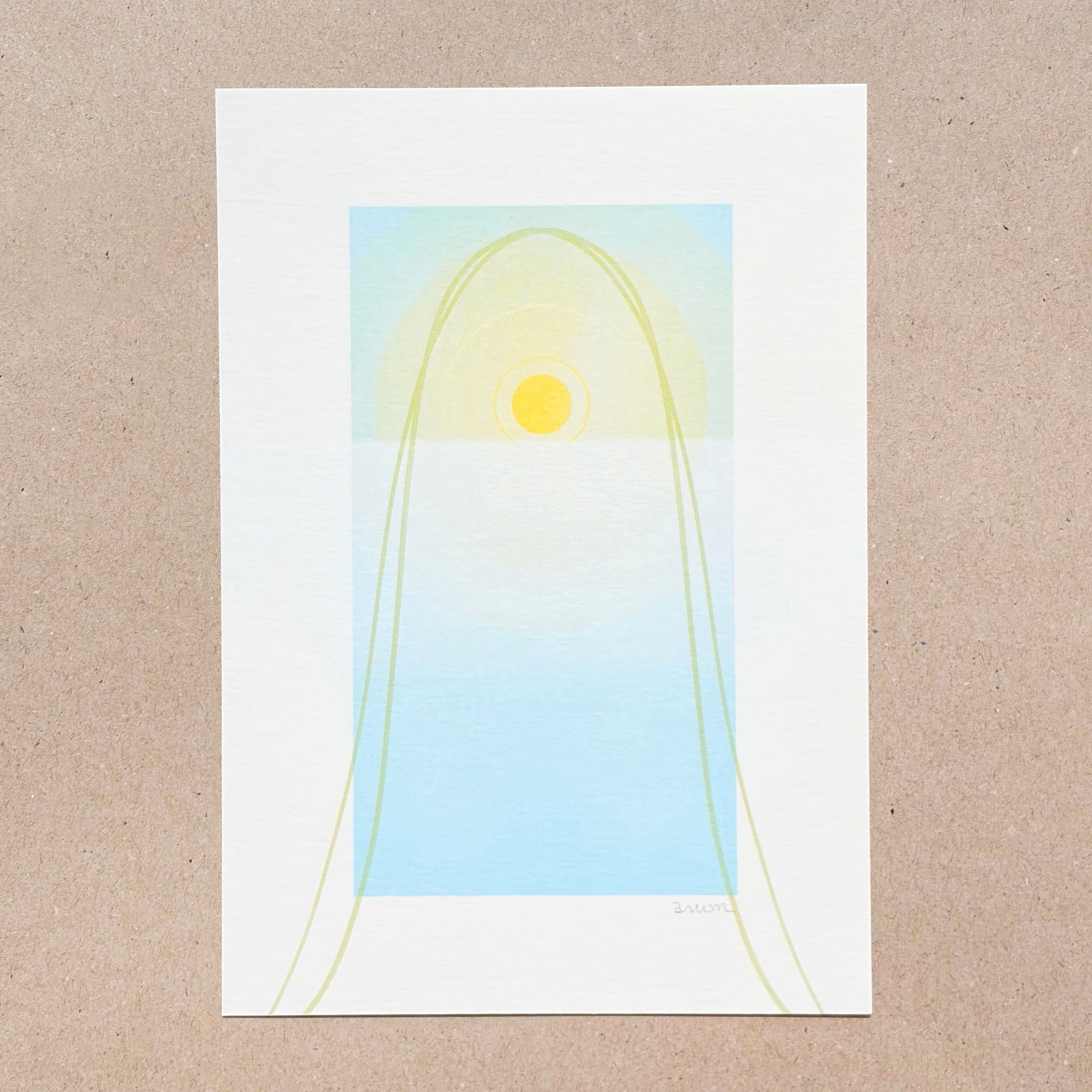 Ace of Pentacle Tarot Art Giclée Print