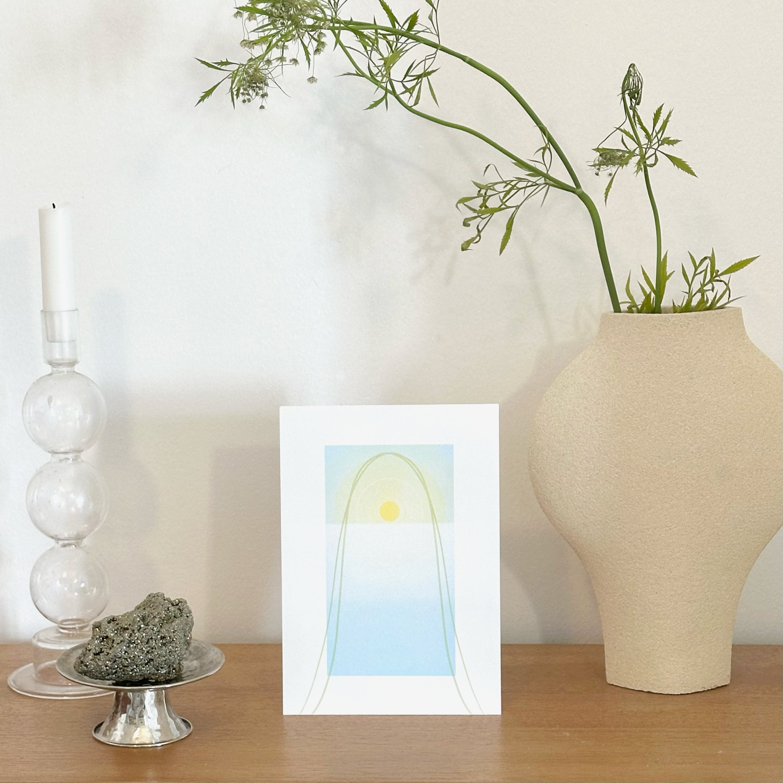 Ace of Pentacle Tarot Art Giclée Print